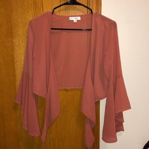 Wild honey cropped tie top